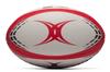 Gilbert TRAINER Rugby Ball Practice Size 4 Red G-TR4000 [Used]