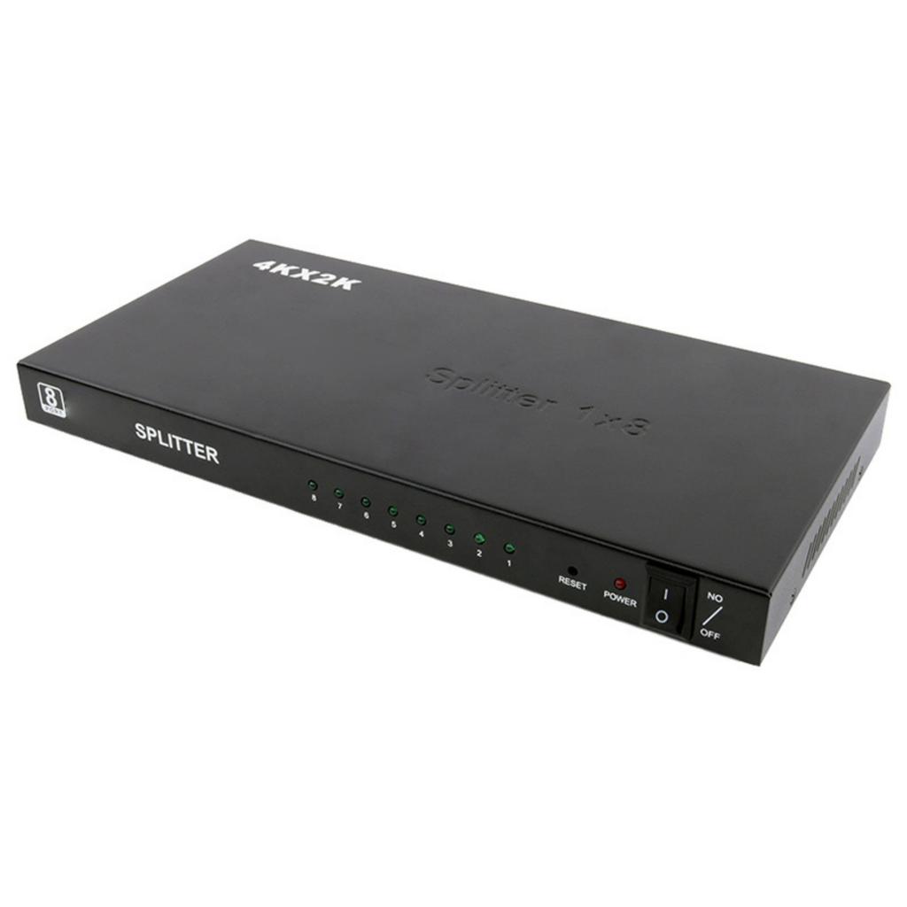 HighDefinition 1080p 1x8 Video Splitter Converters HDMI2.0 Distribution Amplifiers for Conference and Exhibition