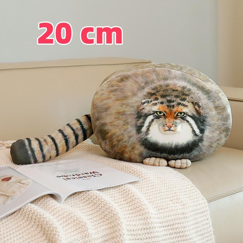 Pallas Kat Familie Pluche Speelgoed Zacht Dikke Simulatie Dier Pop Kussen Grappig Hangend Auto Interieur Schattig Cadeau