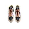 Anta Street Fun Casual Non-Slip Mid-Top Skate Shoes Women Skate Shoes Blue White Black 122218052-3