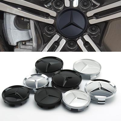 KMLB1 63.5mm 74mm for Mercedes Benz W166 W212 W213 W246 W176 W177 W205 C260 C200 C300 C180 W167 ABS Car Wheel Center Covers Tire Caps