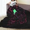 Varian-Ten On The Doom Scale Super Warm Soft Blankets Throw On Sofa/Bed/Travel Varian Rta Rts Neon Aesthetic Tumblr Cartoon