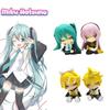 4pcs Miku Hatsune Sleeping Figure Pvc Model Toy Anime Doll Desk Gift Decoration