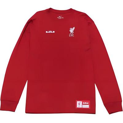 Nike Logo Print Crew Neck Pullover Vintage Sports Sweatshirt Men Sweatshirt Red FD4024-608