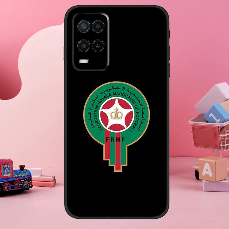 Marokko Flagge Marokkanische Hülle Für OPPO A74 A54 A94 A15 A16 A17 A57 A77 A57s A52 A72 A91 A93 A96 A5 A9 A31 A53 Hülle