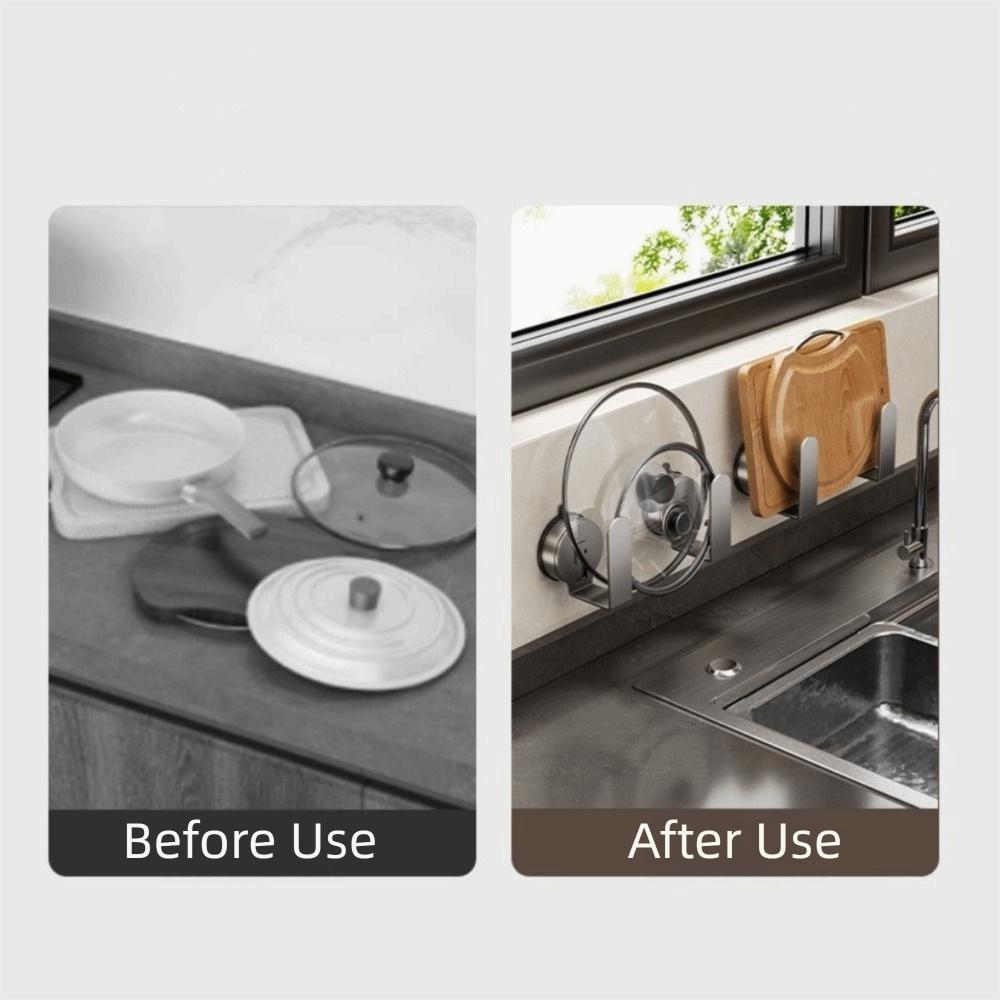 2 Stück Wandmontierter Schneidebrett-Aufbewahrungsständer Verstellbares WLAN-Platzierungsregal Wohnzimmer