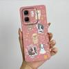 For Infinix Hot 50i Case Hot50i X6531 Soft Silicone TPU Painted Phone Coque Cartoon Printed Shockproof Protective Fundas Cover