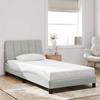 VidaXL Bed Frames with Headboard, Upholstered Bed, Slatted Bed Base, Single Bed, Adult Bedroom Bed 3207831