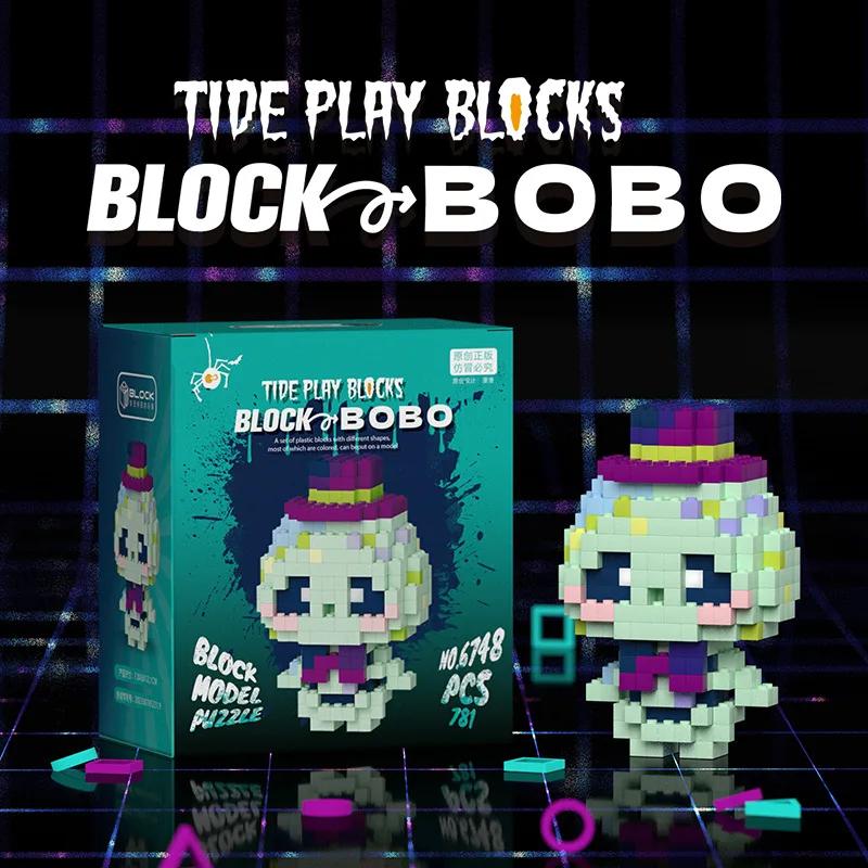 

Cool Tide Play Blocks Night Elves Model Micro Building Blocks Cute Plastics Puzzle Mini Bricks Figure Toys For Kid Gift No Box