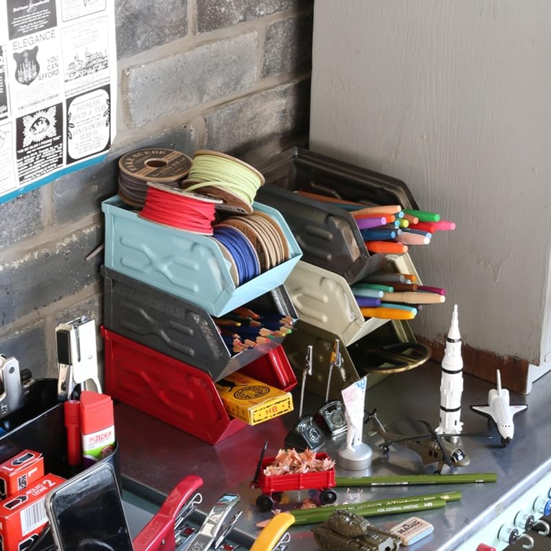 Dulton Mini Parts for Easy Storage Without Parts Container Storage Height Width Depth Box, Red, Over-organizing, Storage, Box, Box, 75mm, 100mm,