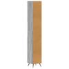 Bathroom Cabinet with Open Shelf BREDA Sonoma Grey