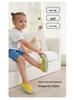 Golden Shark Kids' Wide Fit Non-slip Indoor Shoes - Silent, Breathable Soft Sole for Kindergarten and Early Education.