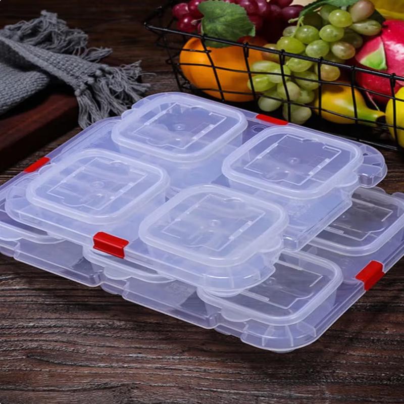 Multi-Compartment Food Sample Storage Box