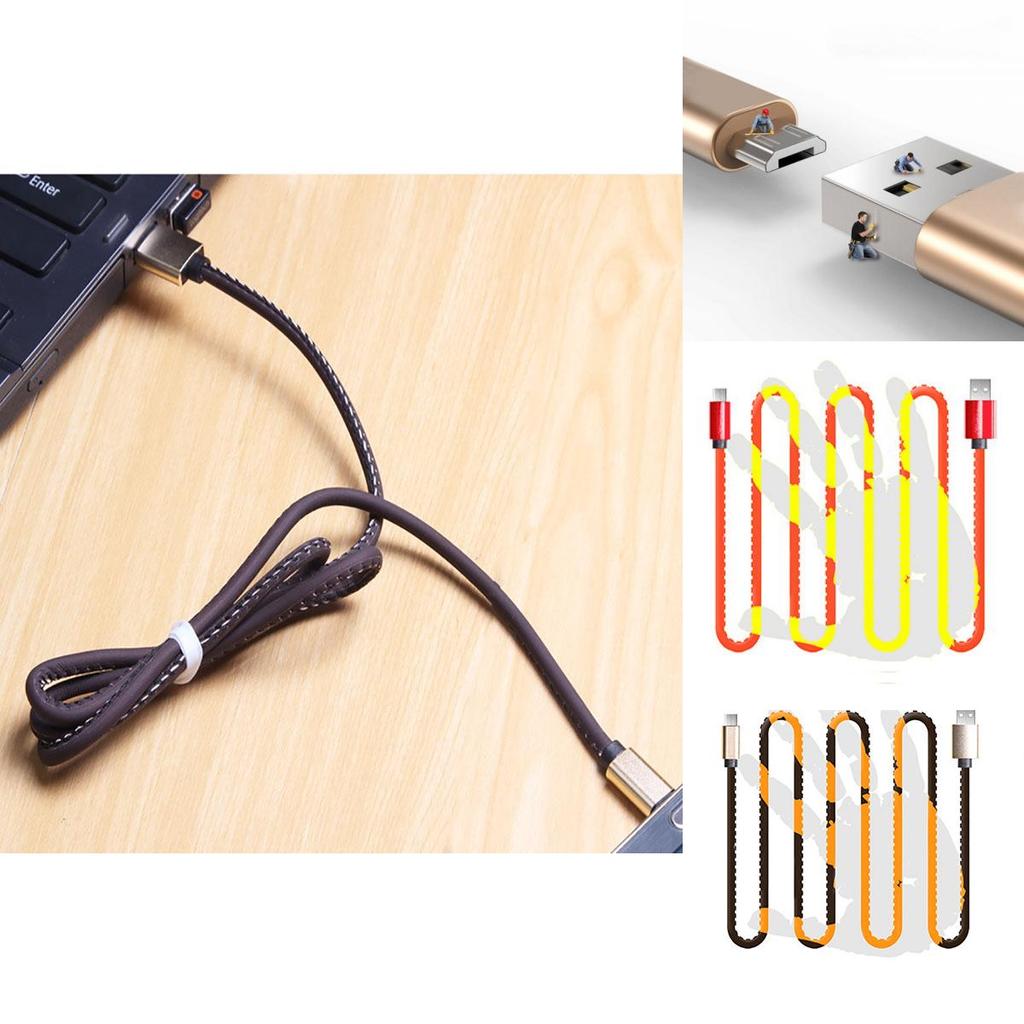 Premium Quality Micro Usb Cable Creative Charger Data Line For Effortless Android Charging Needs