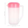 2500Ml Water Pitcher with Scale Plastic Cold Beverage Jug Bpa Free Large Capacity Kettle for Home Party Outdoor Use Pink