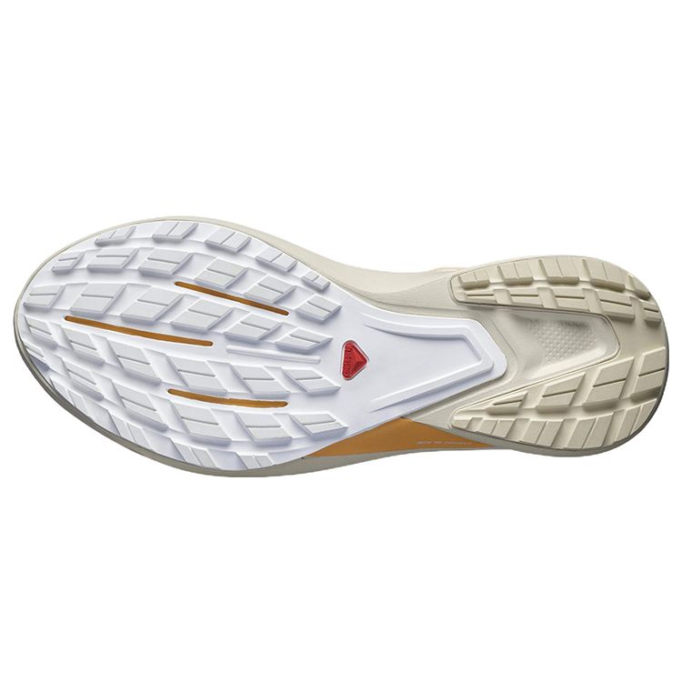 SALOMON Hypulse Durable Low-Top Running Shoes Women Sneakers White Purple Orange 415958