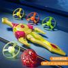 Kunststoff Gyro Kampfschwert Kreisel Kreiselspiel Burst Coole Spielzeuge Jungen Kreisel Kampf Kreisel Werfer Pistole für Kinder Geschenk