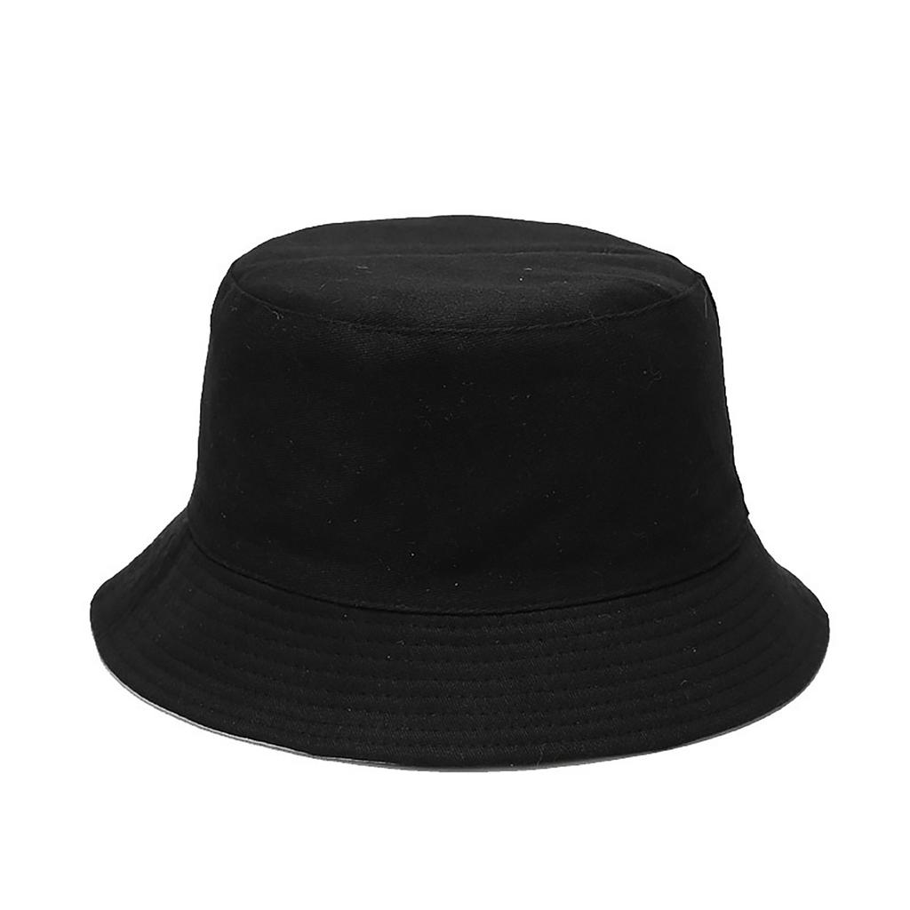 Reversible Bucket Hat - Double-Sided Streetwear Sun Hat for Outdoor Travel