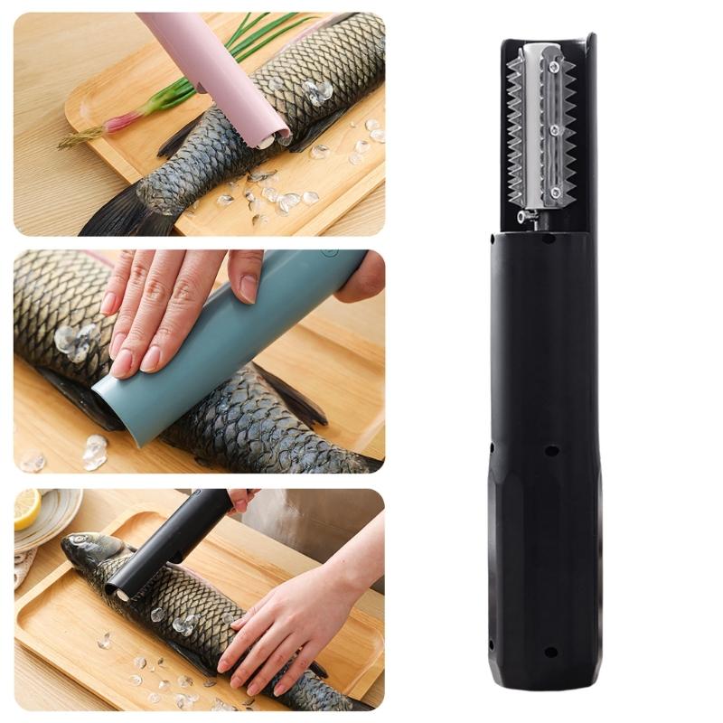 Automatic Fish Skin Remover 7000RPM Fast Motor ABS Construction Ideal For Kitchen Tasks