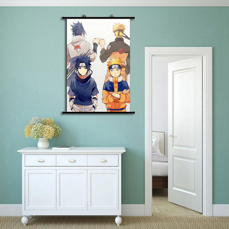 Poster Ou Toile Décorative Naruto - Art Mural Animé - Style Vertical - Canvas