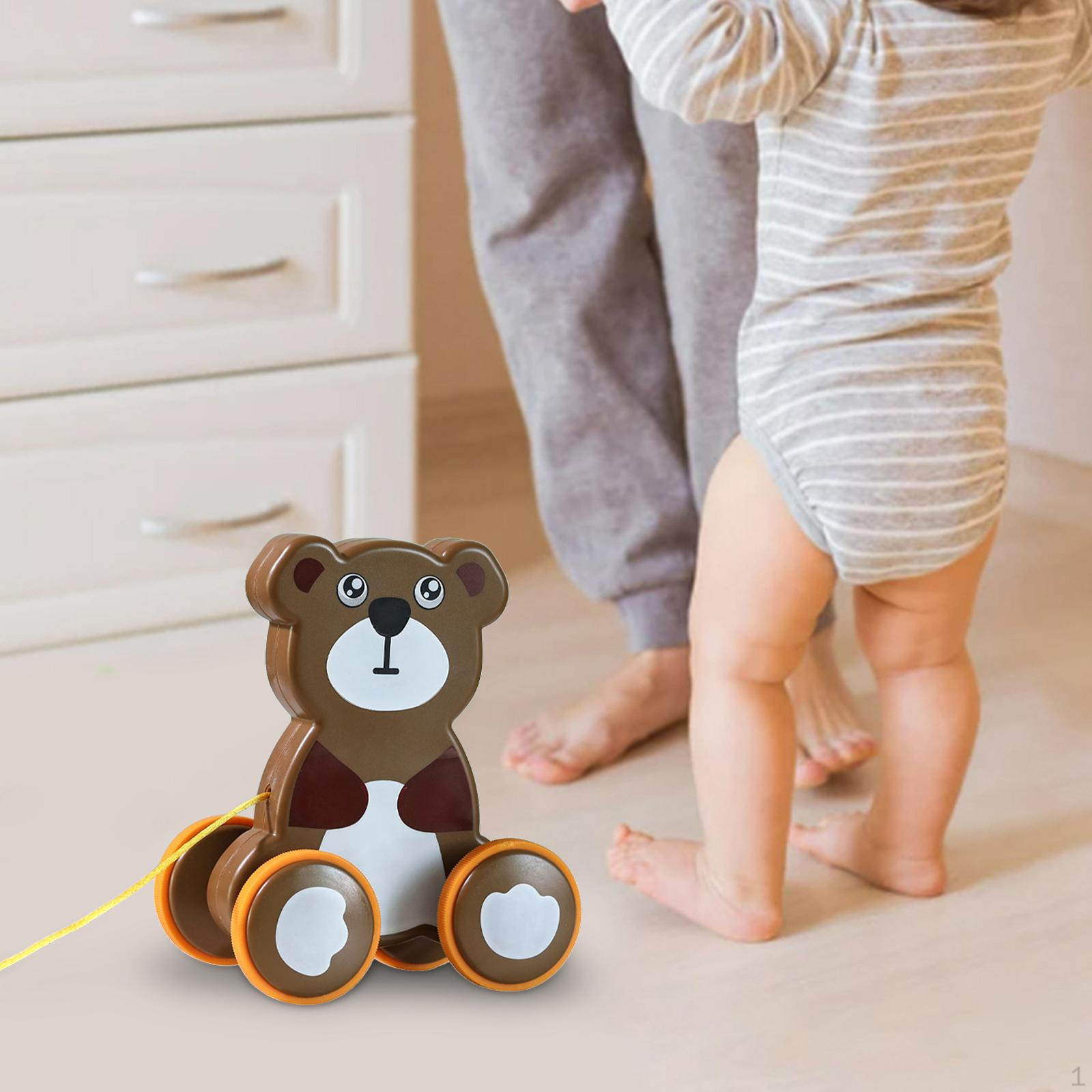 Игрушка-каталка для детей, Идеально для развития моторики Bear