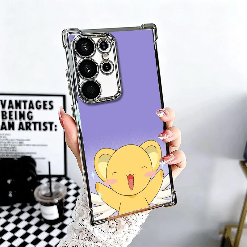 

Cardcaptor Sakura Cute Girl Plating Phone Case For Samsung Galaxy S24 S25 FE S26 Edge S23 Ultra S22 S21 Plus S20 Anti-Fall Airab Samsung S26 Edge