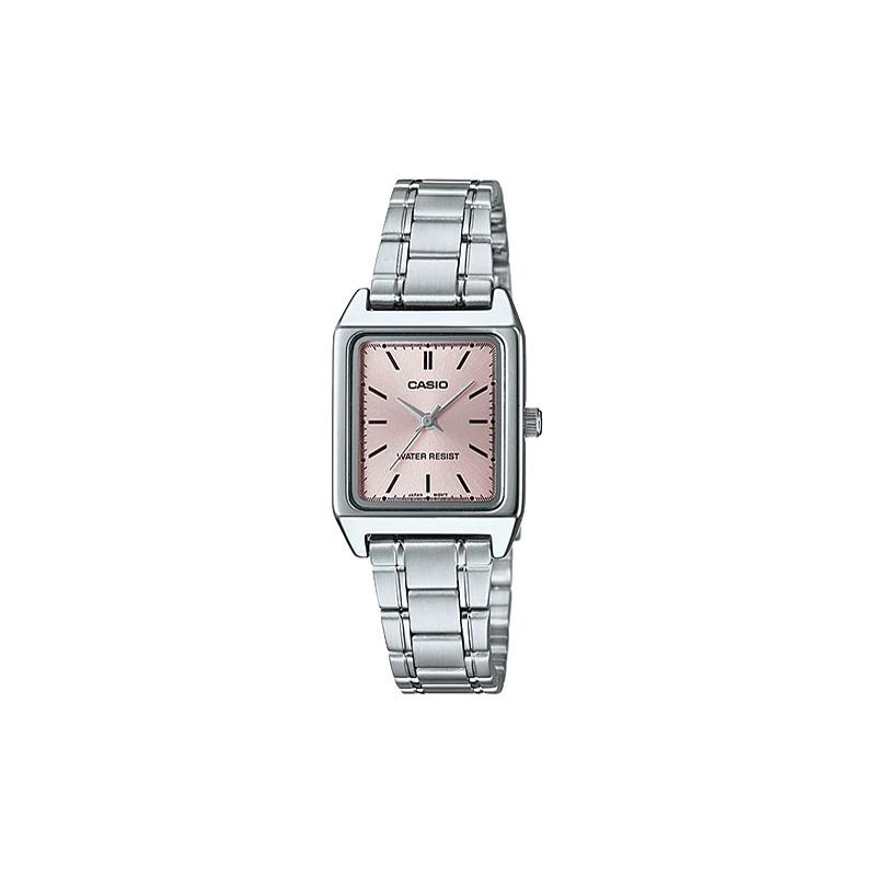 

Casio STANDARD Series STANDARD Series Retro Waterproof Quartz Movement Stainless Steel Strap Japanese and Korean Women s Watch Pink LTP-V007D-4E розовый