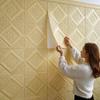 3D decorative waterproof and moisture-proof 70 * 70cm brick self-adhesive ceiling wallpaper wall sticker foam wallpaper home