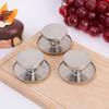 1pc Pot Lid Tops Handle Pot Cover Knob Grip With Screw Heat-Resistant Stainless Steel Pot Lid Handle Kitchen Accessories