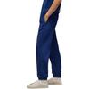 Y-3 Elastic Waist Mid-Rise Logo Cuffed Knit Joggers Men Bottoms Blue JM7865