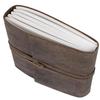 Leather Diary, Handmade Leather Bound Notepad for Men and Women 20.32 X 15.24 Cm, Gift for Any One