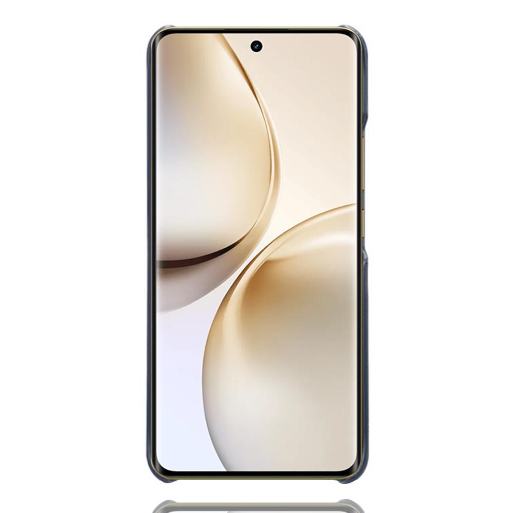 For Realme 14 Pro 5G Case Dual Card Slots PU Leather + Hard PC Phone Cover