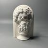 Zeus Statue Europäischer Retro Römische Mythologie Gips Skulptur Kreative Kunst Dekor Desktop Ornament Geschenk für Büro Heim Sammlung