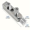 1 Set of Adjustable Metal Pipe Breaker Removal Tool Kit, Faucet Quick Thread Extraction Tool, 4mm and 6mm Nut Universal Extractor, Disassembly Tool