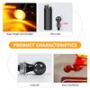 Motorcycle Turn Signal Light Indicator Blinker Lamp 8mm 12V Moto Led Turn Signal Lights For Honda For Yamaha For Cafe Racer