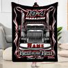 Truck Culture Classics Since 1993 Customize Text Blanket Throw Personalized Blanket Soft & Cozy Versatile for Livingroom Couch Bedding Home Decor