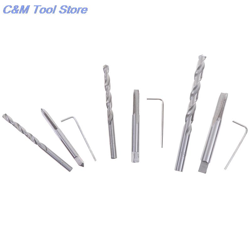 M5/M6/M8 Car Pro Coil Drill Tool  Coarse Crowbar Screw Tooth Repair Kit Metric Thread Repair Insert Kit