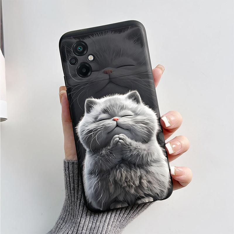 For Xiaomi Poco M4 M5 M5S Phone Case Cute Popular Butterfly Astronaut Soft Silicone Bumper For Poco M5 M 5 S M4 Back Cover Shell