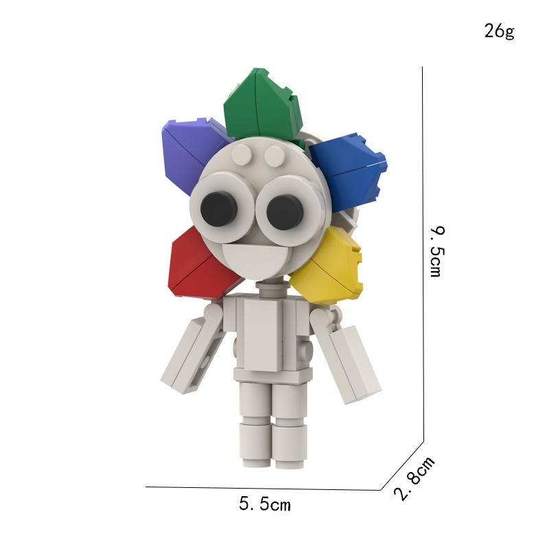 2024 3D Kinder-Block-Kunststoff-Spiel-Designer für Jugendliche und Kinder Dandy's World