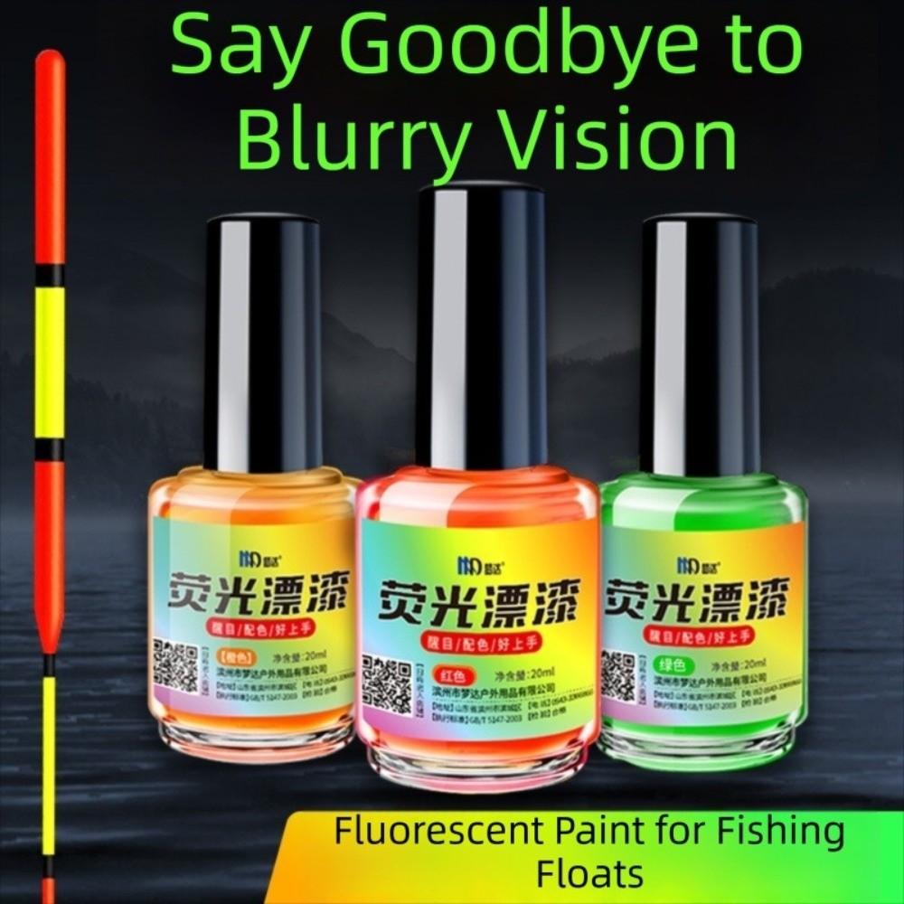 Visualable Fishing Float Indicators Tail Painting Glow Fishing Floats Fishing Floats  For Fishing