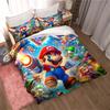 New Super Mario Soft and Comfortable Duvet Cover, Children's Bedding Set Gift, Extra Large Size, Multiple Sizes Available.
