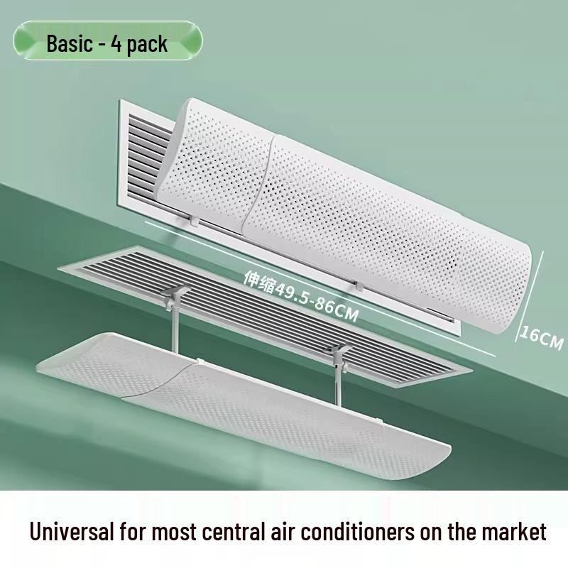 Universal Air Conditioner Deflector: Anti-Direct Blow Office Air Guide