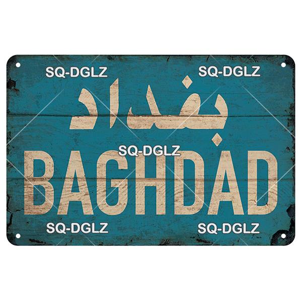 [SQ-DGLZ] Vintage Retro Achtung Berlin Tin Sign Metal Sign Shop Plate Home Bar Wall Sticker Decoration Plaque Poster Decor Gift