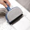 Multipurpose Glass Cleaning Sponge Scraper Blue [WD11E06]
