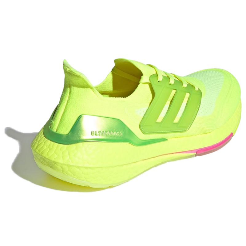 Adidas Ultra Boost 21 Solar Yellow Sneakers FY0848