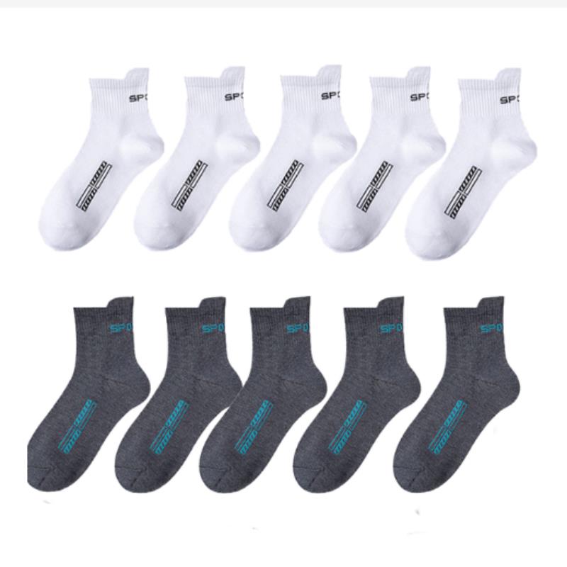 10 Pairs High Quality Lot Man Socks Casual Breathable Sweat-absorbent Socks Men Cotton Socks Run Sports Socks Men