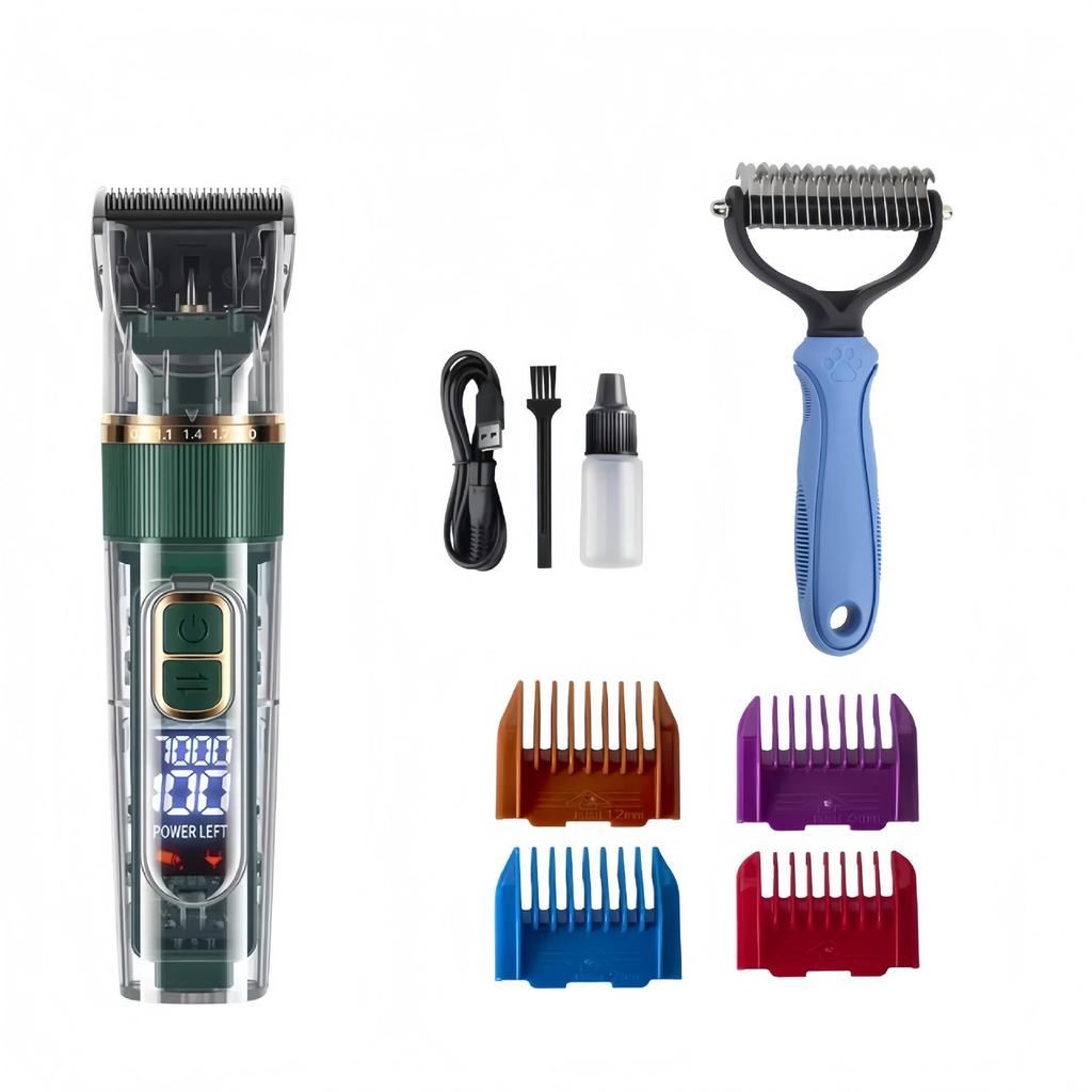 Aparat de tuns electric pentru animale de companie: Aparat de ras și trimmer pentru toaletarea pisicilor și câinilor