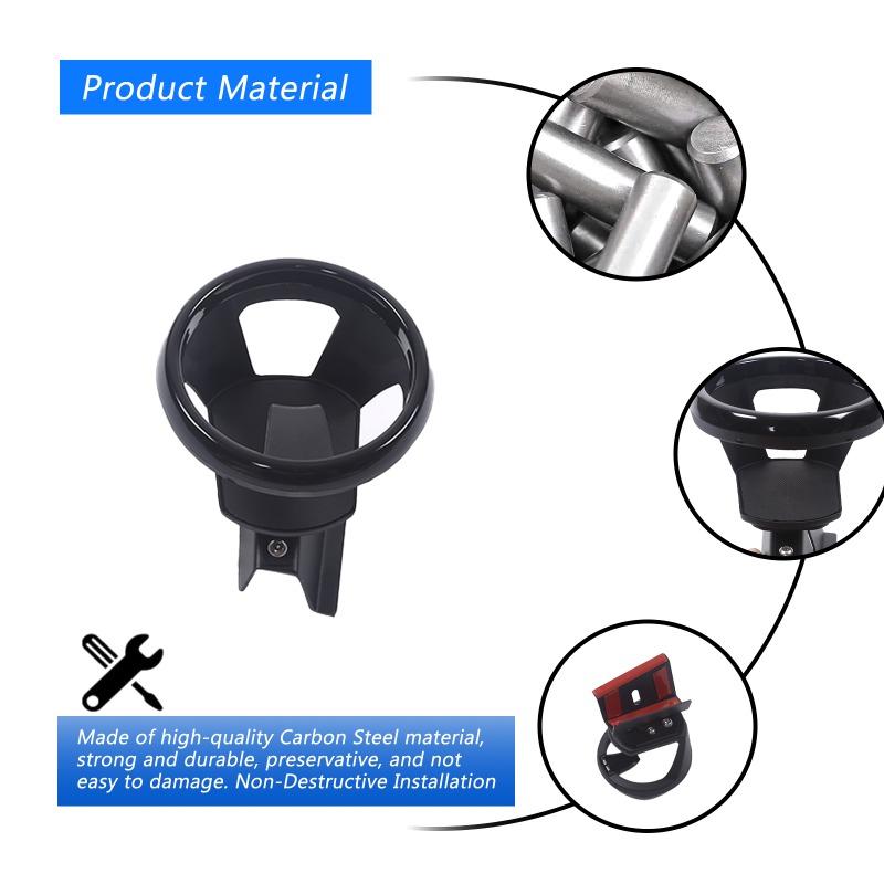 Auto Mittelkonsole Getränkehalter Becherhalter für Kaffee und Getränkeflaschen für BMW 5er G60 2025 2025 Innenraumzubehör