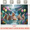 Party Backdrop Birthday Photo Booth Background Wall Decor