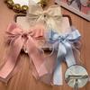 Large Bow Ribbon Hair Clip Long Ribbon Hair Barrettes New Hairpin Women Fashion